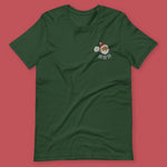Load image into Gallery viewer, Ho Ho Ho Embroidered T-Shirt - Ni De Mama Chinese Clothing
