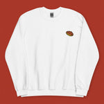 Load image into Gallery viewer, Hot Dog Bun Embroidered Sweatshirt - Ni De Mama Chinese Clothing
