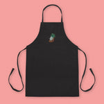 Load image into Gallery viewer, Jadeite Cabbage (Bok Choy) Embroidered Apron - Ni De Mama Chinese Clothing
