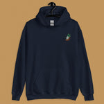 Load image into Gallery viewer, Jadeite Cabbage (Bok Choy) Embroidered Hoodie - Ni De Mama Chinese Clothing
