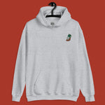 Load image into Gallery viewer, Jadeite Cabbage (Bok Choy) Embroidered Hoodie - Ni De Mama Chinese Clothing
