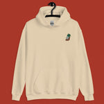 Load image into Gallery viewer, Jadeite Cabbage (Bok Choy) Embroidered Hoodie - Ni De Mama Chinese Clothing
