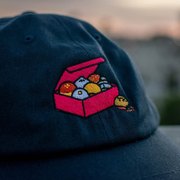 Let's Get This Bread Embroidered Cap - Ni De Mama Chinese Clothing