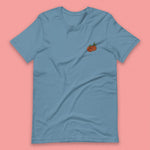 Load image into Gallery viewer, Mandarin Orange Embroidered T-Shirt - Ni De Mama Chinese Clothing
