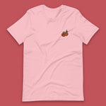 Load image into Gallery viewer, Mandarin Orange Embroidered T-Shirt - Ni De Mama Chinese Clothing
