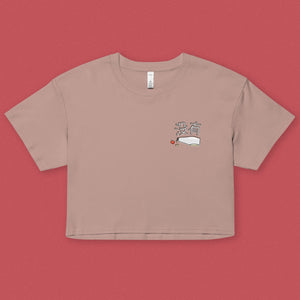 没有 Mayo Crop T-Shirt - Ni De Mama Chinese Clothing