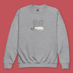 Load image into Gallery viewer, 没有 Mayo Kids Sweatshirt - Ni De Mama Chinese - Inspired Clothing | Heather Grey , XS
