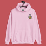 Load image into Gallery viewer, Moon Rabbit Embroidered Hoodie - Ni De Mama Chinese Clothing
