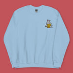 Load image into Gallery viewer, Moon Rabbit Embroidered Sweatshirt - Ni De Mama Chinese Clothing
