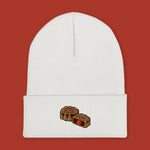 Load image into Gallery viewer, Mooncake Embroidered Beanie - Ni De Mama Chinese Clothing
