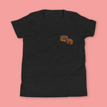 Load image into Gallery viewer, Mooncake Embroidered Kids T-Shirt - Ni De Mama Chinese Clothing

