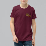 Load image into Gallery viewer, Mooncake Embroidered Kids T-Shirt - Ni De Mama Chinese Clothing
