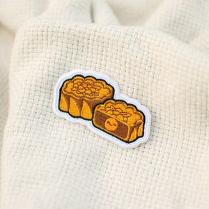 Mooncake Embroidered Patch - Ni De Mama Chinese Clothing