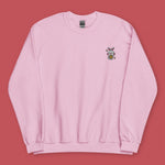 Load image into Gallery viewer, Mooncake Rabbit Embroidered Sweatshirt - Ni De Mama Chinese Clothing

