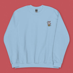 Mooncake Rabbit Embroidered Sweatshirt - Ni De Mama Chinese Clothing