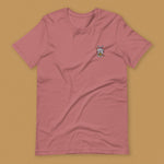 Load image into Gallery viewer, Mooncake Rabbit Embroidered T-Shirt - Ni De Mama Chinese Clothing
