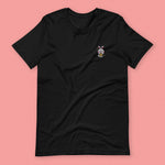 Load image into Gallery viewer, Mooncake Rabbit Embroidered T-Shirt - Ni De Mama Chinese Clothing
