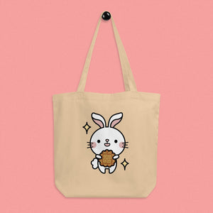 Mooncake Rabbit Tote Bag - Ni De Mama Chinese Clothing