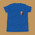 Load image into Gallery viewer, Panda Santa Embroidered Kids T-Shirt - Ni De Mama Chinese Clothing
