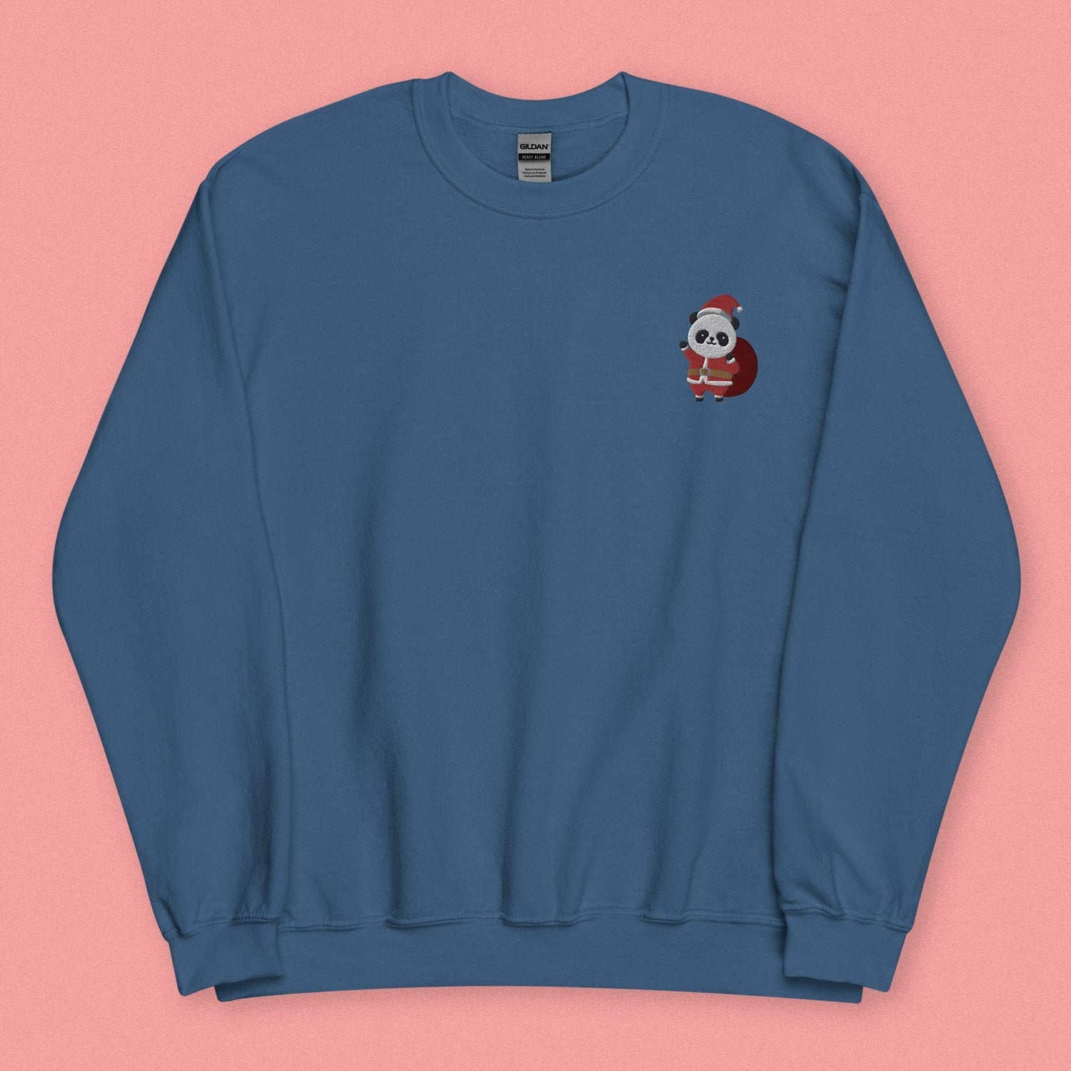Panda Santa Embroidered Sweatshirt - Ni De Mama Chinese Clothing