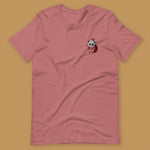 Load image into Gallery viewer, Panda Santa Embroidered T-Shirt - Ni De Mama Chinese Clothing
