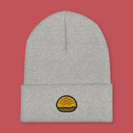 Load image into Gallery viewer, Pineapple Bun Embroidered Beanie - Ni De Mama Chinese Clothing
