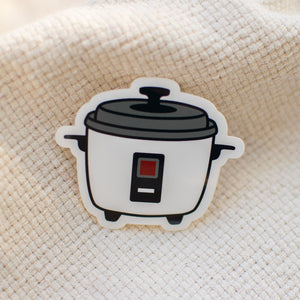 Rice Cooker Vinyl Sticker - Ni De Mama Chinese Clothing