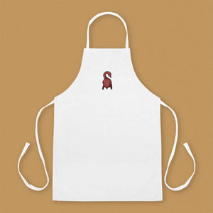 Roasted Duck Embroidered Apron - Ni De Mama Chinese Clothing