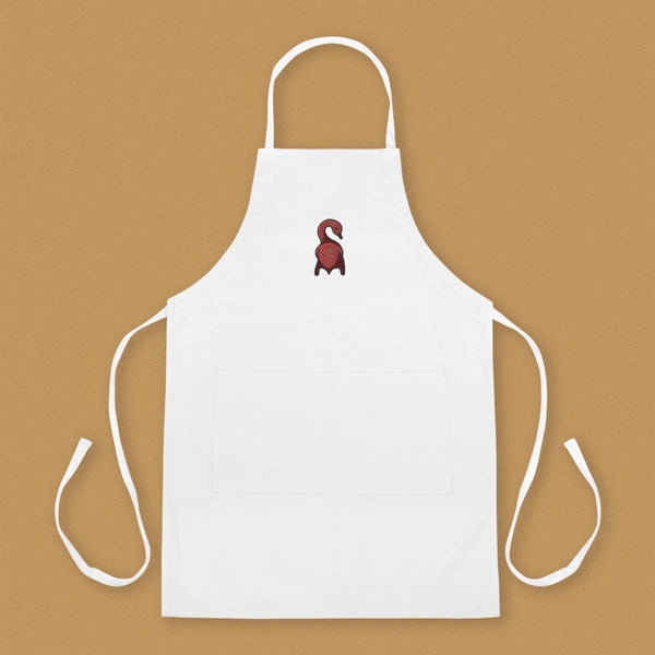 Roasted Duck Embroidered Apron - Ni De Mama Chinese Clothing