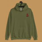 Load image into Gallery viewer, Roasted Duck Embroidered Hoodie - Ni De Mama Chinese Clothing
