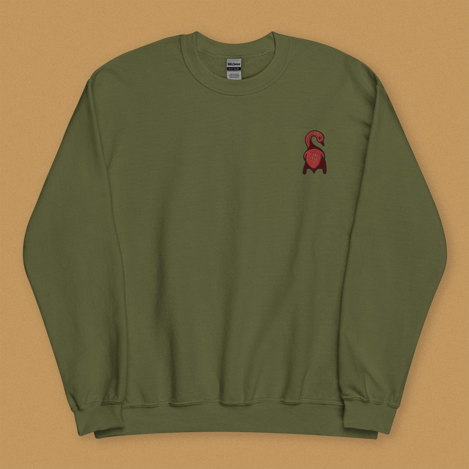 Roasted Duck Embroidered Sweatshirt - Ni De Mama Chinese Clothing