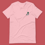 Load image into Gallery viewer, Seductive Daikon Radish Embroidered T-Shirt - Ni De Mama Chinese Clothing
