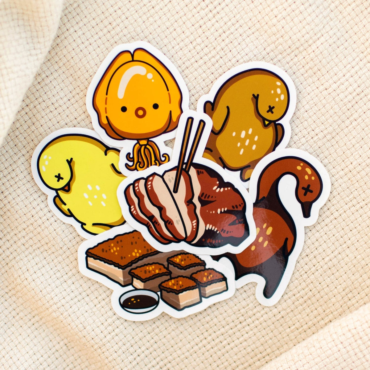 Siu Mei (Roasted Meats) Vinyl Sticker Set – Ni De Mama