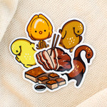 Load image into Gallery viewer, Siu Mei (Roasted Meats) Vinyl Sticker Set - Ni De Mama Chinese Clothing
