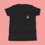 Load image into Gallery viewer, Takeout Box Embroidered Kids T-Shirt - Ni De Mama Chinese Clothing
