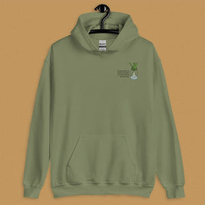 "The Green Onion That Sprouts" Hoodie - Ni De Mama Chinese Clothing