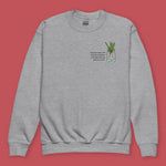 Load image into Gallery viewer, &quot;The Green Onion That Sprouts&quot; Kids Sweatshirt - Ni De Mama Chinese Clothing

