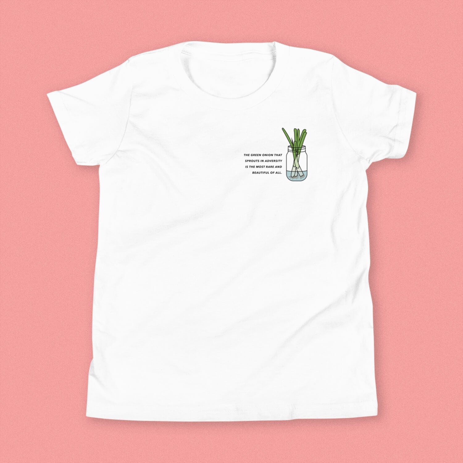 "The Green Onion that Sprouts" Kids T-Shirt - Ni De Mama Chinese Clothing