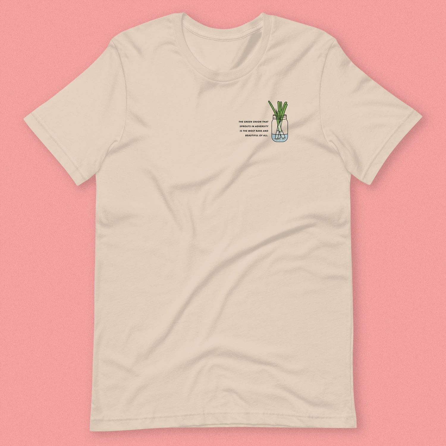 "The Green Onion That Sprouts" T-Shirt - Ni De Mama Chinese Clothing