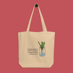 Load image into Gallery viewer, &quot;The Green Onion That Sprouts&quot; Tote Bag - Ni De Mama Chinese Clothing
