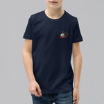 Load image into Gallery viewer, Xiao Long Bao Embroidered Kids T-Shirt - Ni De Mama Chinese Clothing
