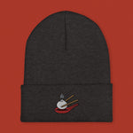 Load image into Gallery viewer, Xiao Long Bao Embroidered Beanie - Ni De Mama Chinese Clothing
