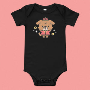 Year of the Dog Baby Onesie - Ni De Mama Chinese - Inspired Clothing | Black , 3 - 6m