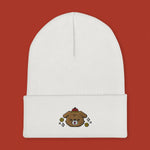 Load image into Gallery viewer, Year of the Dog Embroidered Beanie - Ni De Mama Chinese Clothing
