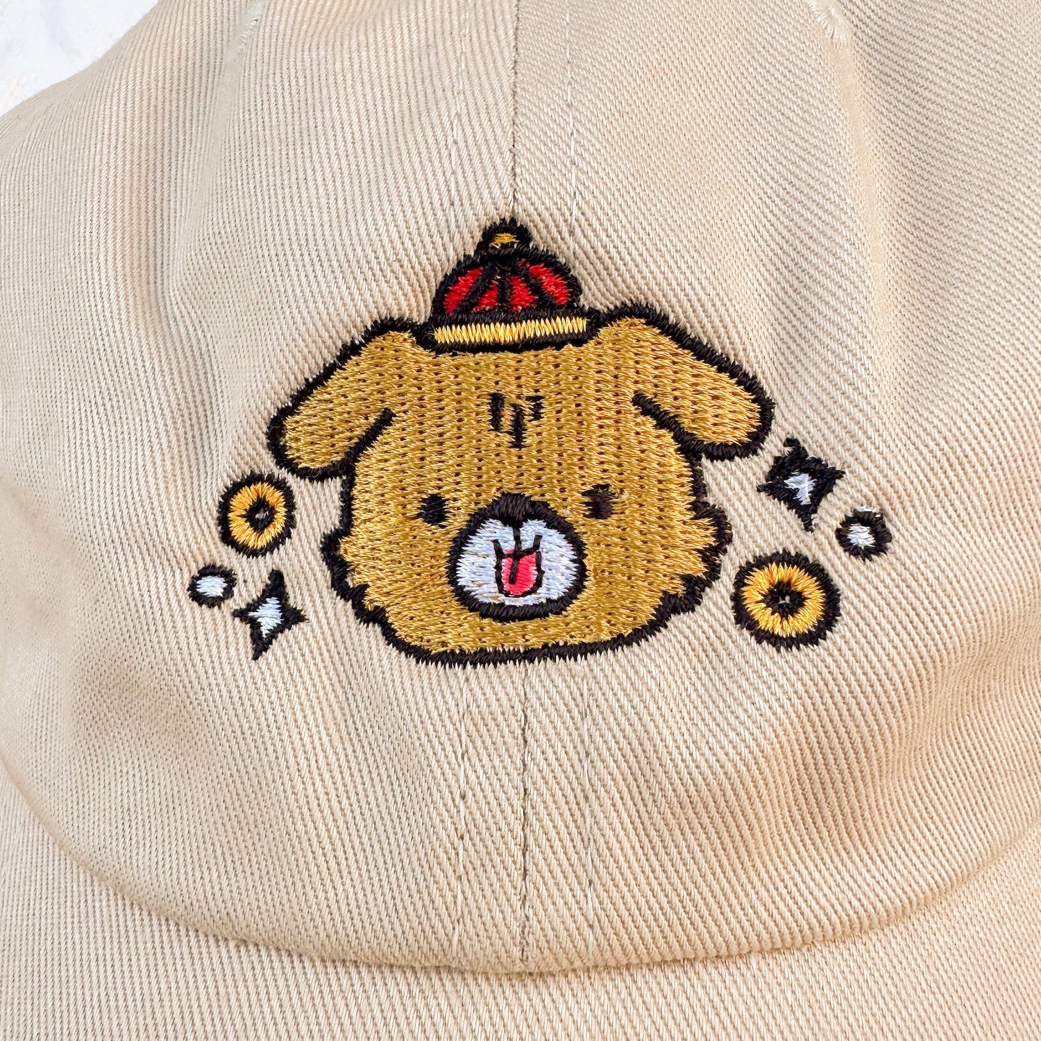 Year of the Dog Embroidered Cap - Ni De Mama Chinese Clothing