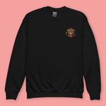 Load image into Gallery viewer, Year of the Dog Embroidered Kids Sweatshirt - Ni De Mama Chinese Clothing
