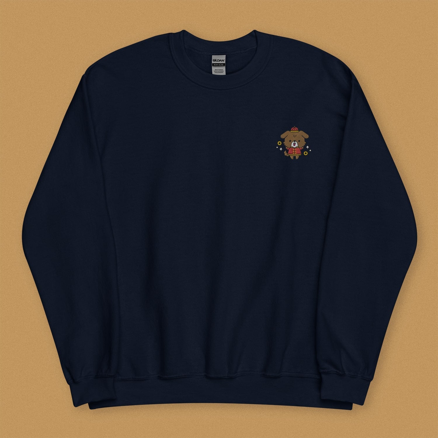 Year of the Dog Embroidered Sweatshirt - Ni De Mama Chinese Clothing