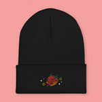 Load image into Gallery viewer, Year of the Dragon Embroidered Beanie - Ni De Mama Chinese - Inspired Clothing | Black ,
