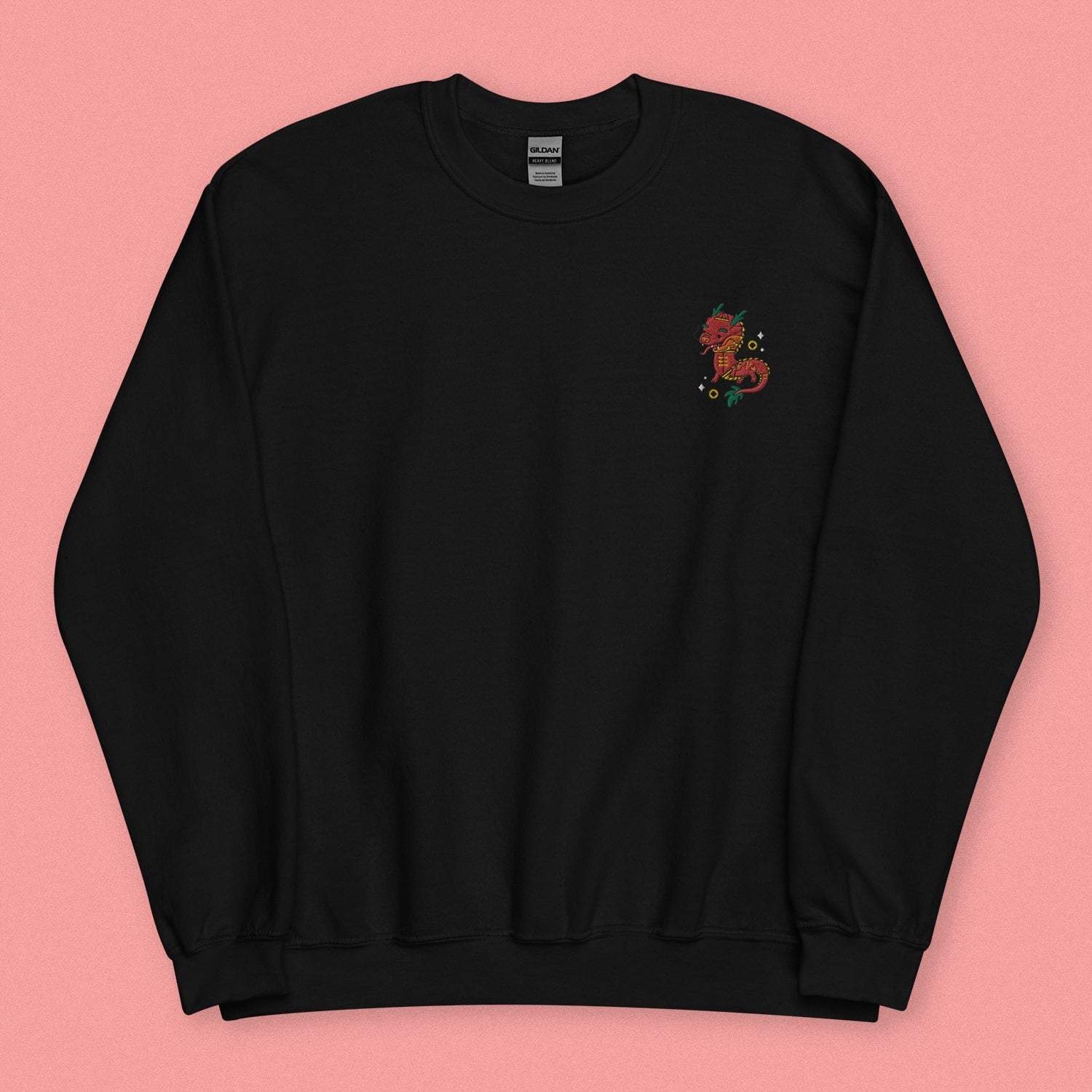 Year of the Dragon Embroidered Sweatshirt - Ni De Mama Chinese Clothing