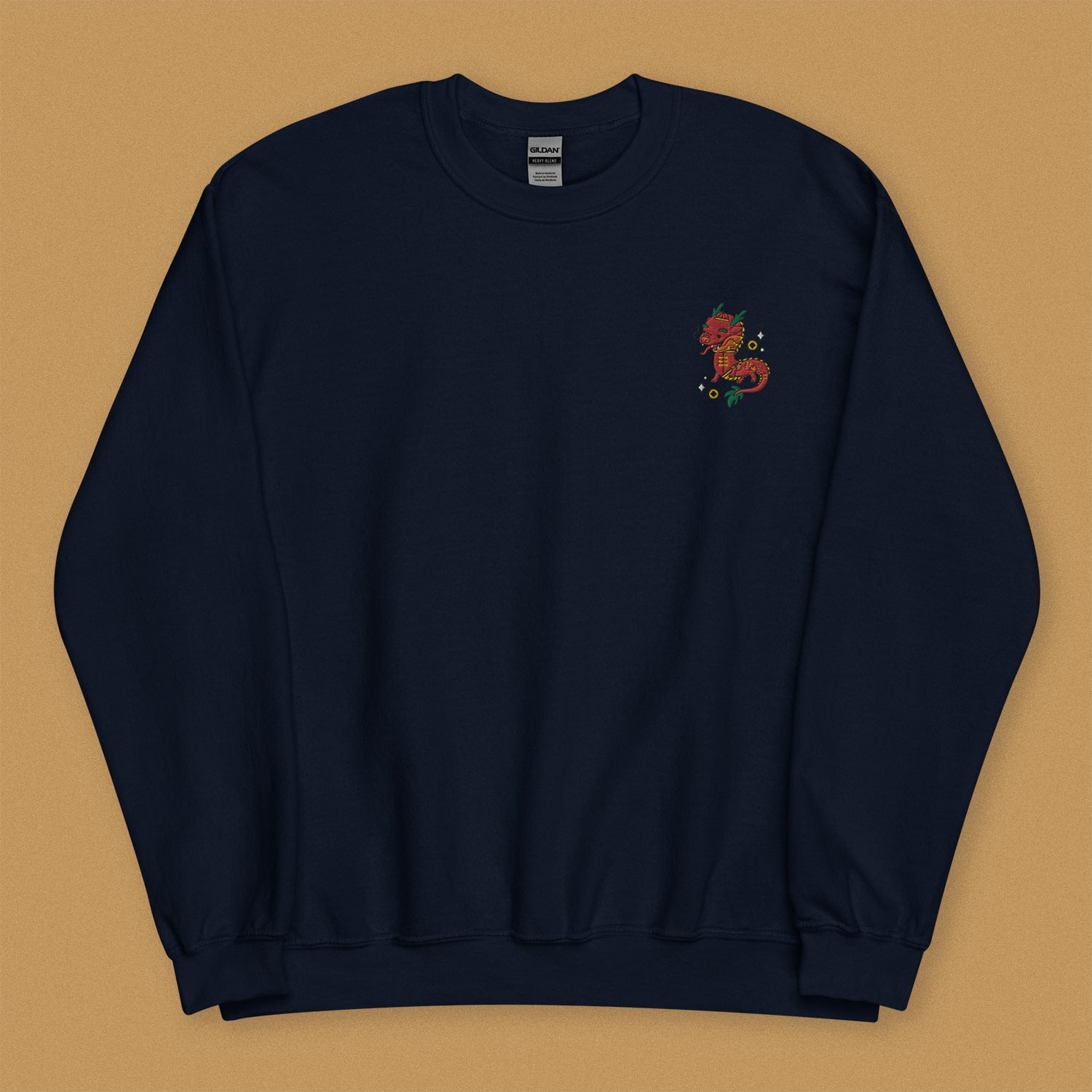 Year of the Dragon Embroidered Sweatshirt - Ni De Mama Chinese Clothing